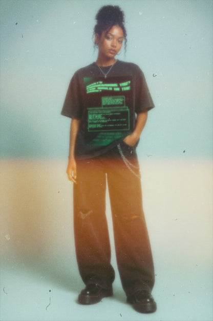 THE WORLD OR THE WORD T-SHIRT